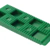 30 Keile pro Hänger 80 x 30 x 10 mm Grün