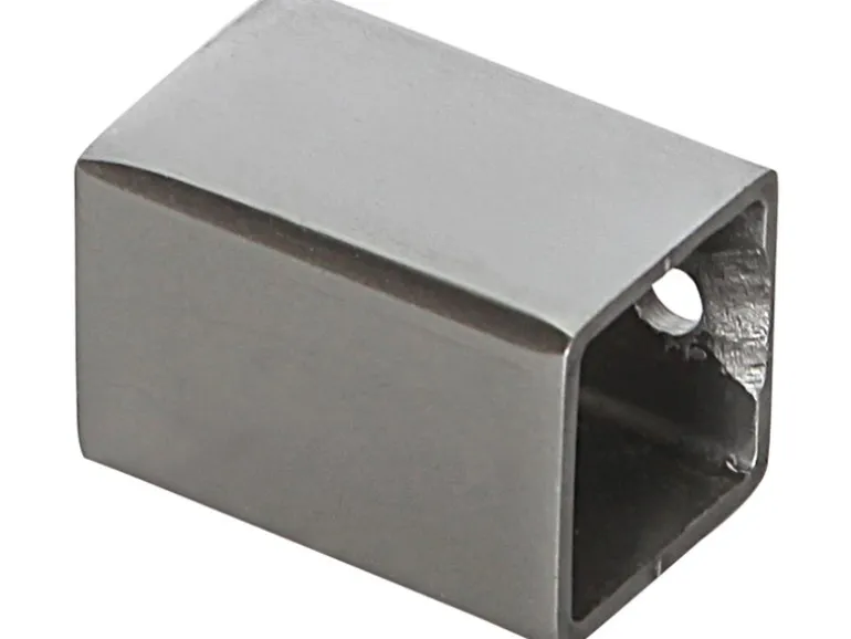 5 Verbinder Aluminium für Vierkantstäbe Aluminium