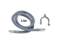 Ablaufschlauch 2,5 m Grau
