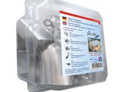 Ablaufset für SDF Kastenrinne Alu Natur