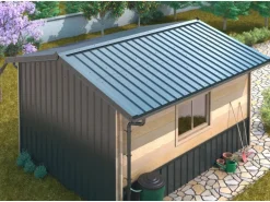 Ablaufset für SDF Kastenrinne Alu Anthrazit