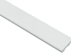 Abschlussleiste selbstklebend 43 x 7 mm Länge 2,5 m Weiß