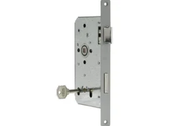 Abus Innentür-Einsteckschloss mit Einbausicherung Silber