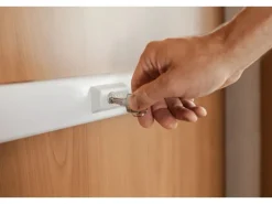 Abus Panzerriegel PR2600 Braun mit Zylinder