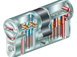 Abus Profilzylinder XD25 30/40 für Haus-Eingangstüren und Wohnungs-Abschlusstüre