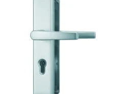 Abus Schutzbeschlag KLN314 Beidseitig Drücker 32 mm - 47 mm Neusilber