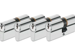 Abus Zylinderset 4 Stück gleichschließend Buffo SB
