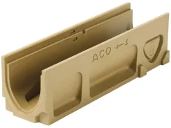 ACO Galaline Polymerbetonrinne 0,5 m mit Vorformung