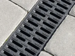 ACO Rinne Hexaline 2.0 Microgrip 1 m Kunststoff Schwarz