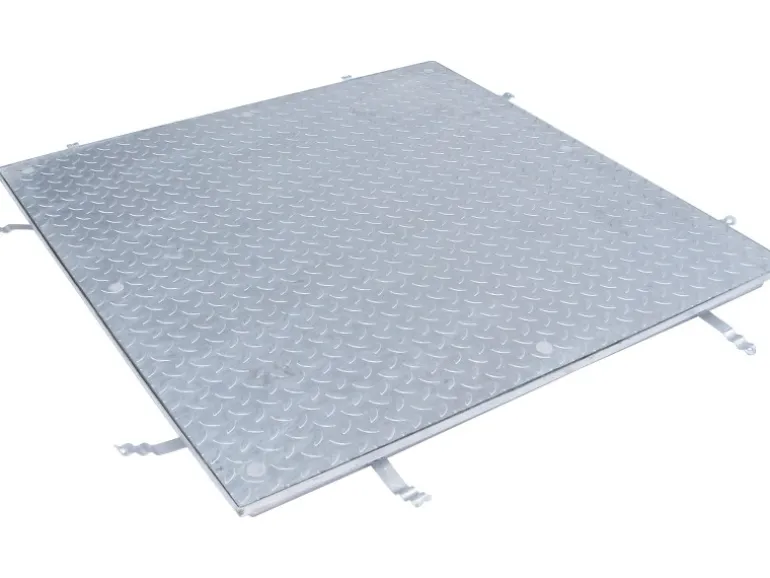 ACO Schachtabdeckung FI 2.0 Solid A15 Stahl verzinkt 500 mm x 500 mm