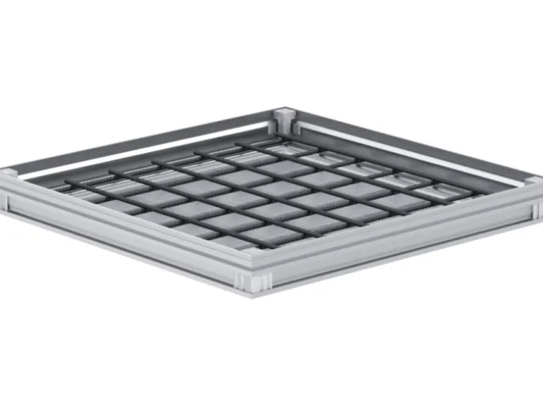 ACO Schachtabdeckung FI 2.0 Flex B125 Aluminium 600 mm x 400 mm