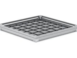 ACO Schachtabdeckung FI 2.0 Flex B125 Aluminium 600 mm x 600 mm