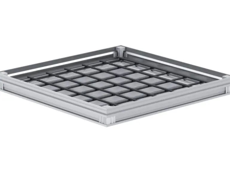 ACO Schachtabdeckung FI 2.0 Flex A15 Aluminium 1000 mm x 1000 mm