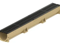 ACO Self Euroline Rinnenelement 1 m mit Gussrost