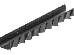 ACO Self Hexaline 2.0 Rinnenkörper Kunststoff 1 m Schwarz ohne Rost