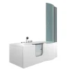 AcquaVapore Seniorendusche und Wanne mit Whirlpool S12D-TH-AIR-L-EC Dusche 170x8
