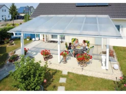 Acryl Stegdoppelplatte 16-32 Transparent 300 cm x 98 cm