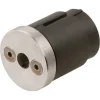 Adapter mit Endkappe V2A für V2A-Handlauf Ø 40 mm