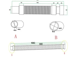 AICA 100x80x3cm Duschwanne mit Ablaufgarnitur Rechteck Duschtasse Kunststein Acrylbeschichtung