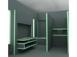 AICA 2500x600x40mm Bauplatte XPS Fliesenplatte Hartschaum Verrottungsbeständiger Dämmplatte Ausgleichplatte