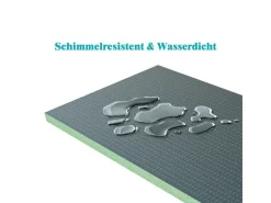 AICA 2500x600x25mm Bauplatte XPS Fliesenplatte Hartschaum Verrottungsbeständiger Dämmplatte Ausgleichplatte