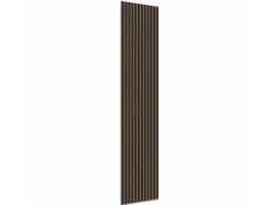 Akustikpaneel Brandhemmend Eiche Geräuchert Sperrholz Filz Schwarz 60 x 248 cm