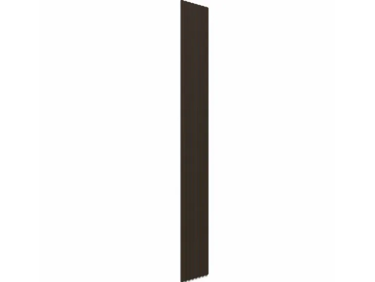 Akustikpaneel Eiche Geräuchert MDF Schwarz Filz Schwarz 32 x 240 cm 2 Stück FSC®