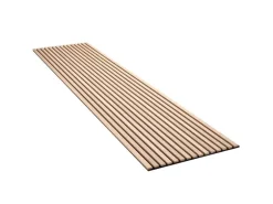 Akustikpaneel Eiche Sperrholz Filz Schwarz 60 cm x 300 cm FSC®