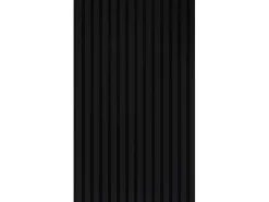 Akustikpaneel Foliert 56,1 cm x 240 cm Leder Schwarz