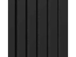 Akustikpaneel Foliert Schwarz Filz Schwarz 32 cm x 240 cm 2 Stück FSC®