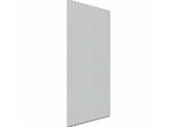 Akustikpaneel Foliert Weiß Filz Weiß 60 cm x 120 cm 2 Stück FSC®