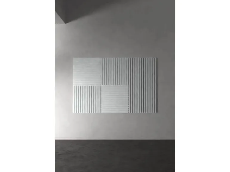 Akustikpaneel Foliert Weiß Filz Weiß 60 cm x 120 cm 2 Stück FSC®