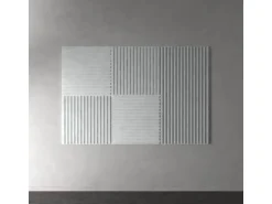 Akustikpaneel Foliert Weiß Filz Weiß 60 cm x 120 cm 2 Stück FSC®