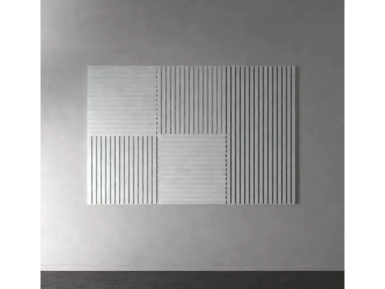 Akustikpaneel Foliert Weiß Filz Weiß 60 cm x 120 cm 2 Stück FSC®