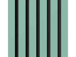 Akustikpaneel Lino Aquavert MDF Schwarz Filz Schwarz 60 cm x 60 cm 2 Stück