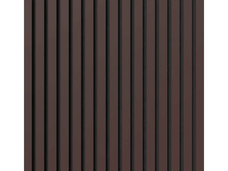 Akustikpaneel Lino Burgundy MDF Schwarz Filz Schwarz 60 cm x 120 cm 2 Stück