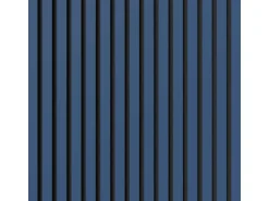 Akustikpaneel Lino Midnight Blue MDF Schwarz Filz Schwarz 60 cm x 60 cm 2 Stück