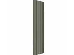 Akustikpaneel Lino Olive MDF Schwarz Filz Schwarz 32 cm x 240 cm 2 Stück