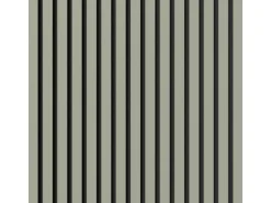 Akustikpaneel Lino Pebble MDF Schwarz Filz Schwarz 60 cm x 120 cm 2 Stück
