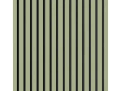 Akustikpaneel Lino Pistacio MDF Schwarz Filz Schwarz 60 cm x 60 cm 2 Stück