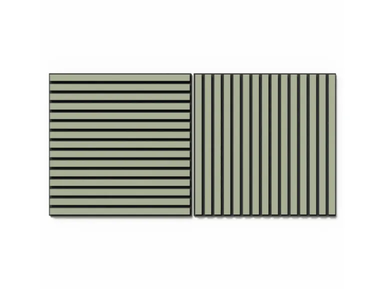 Akustikpaneel Lino Vapour MDF Schwarz Filz Schwarz 60 cm x 60 cm 2 Stück