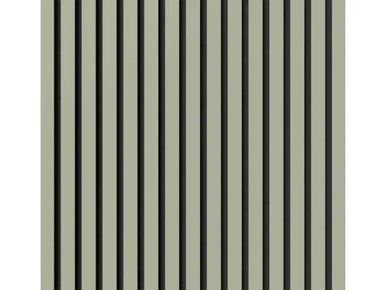 Akustikpaneel Lino Vapour MDF Schwarz Filz Schwarz 60 cm x 120 cm 2 Stück