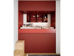 Akustikpaneel Linoleum Salsa MDF Schwarz Filz Schwarz 60 cm x 300 cm