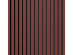 Akustikpaneel Linoleum Salsa MDF Schwarz Filz Schwarz 60 cm x 300 cm