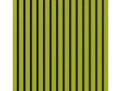 Akustikpaneel Linoleum Spring Green MDF Schwarz Filz Schwarz 60 cm x 300 cm