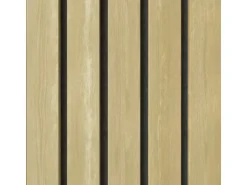 Akustikpaneel Lux Esche Filz Schwarz 30 cm x 240 cm 2 Stück