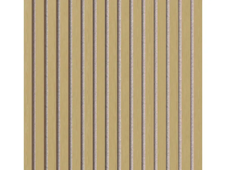 Akustikpaneel Wandverkleidung Eiche MDF Natur Akustikfilz Grau 119,8 cm