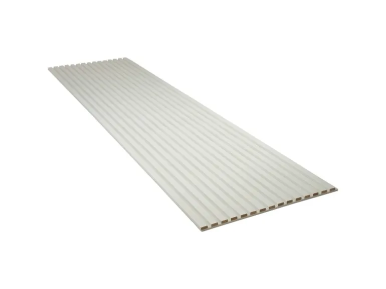 Akustikpaneel Wandverkleidung Foliert Weiß Akustikfilz Weiß 240 cm FSC®