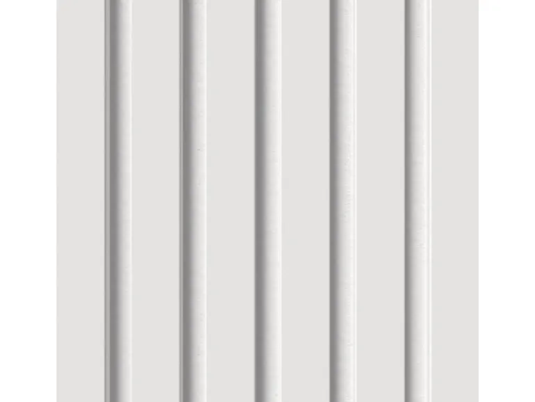 Akustikpaneel Wandverkleidung Foliert Weiß Akustikfilz Weiß 240 cm FSC®