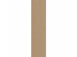 Akustikpaneel Wandverkleidung Eiche Natur auf Akustikfilz Grau 240 cm